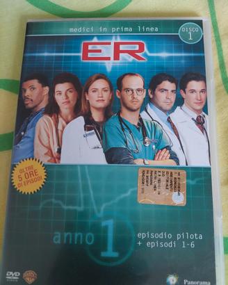 12 D.V.D. della serie "E.R. Medici in prima linea"