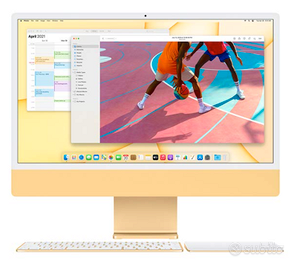 iMac 2021 M1 colore ORO Computer desktop