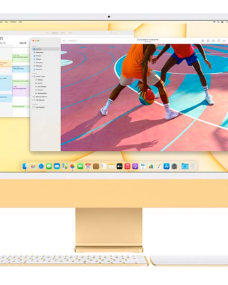 iMac 2021 M1 colore ORO Computer desktop