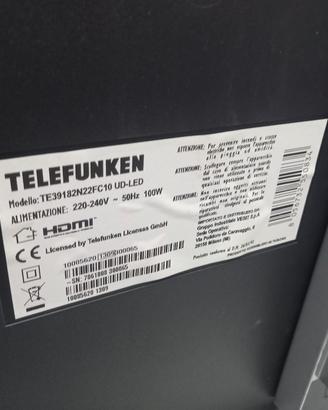 tv 39" Telefunken 