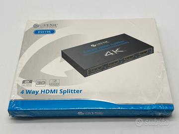 ESYNiC ESY195 Splitter HDMI 1x4 – 4K UHD 3D 