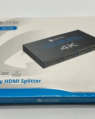 ESYNiC ESY195 Splitter HDMI 1x4 – 4K UHD 3D 