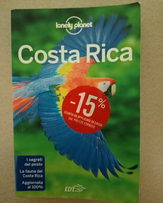 Guida Lonely Planet Costarica mai utilizzata
