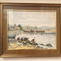 Quadro olio di Antonio Migliardi