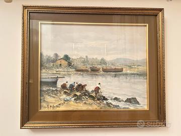 Quadro olio di Antonio Migliardi