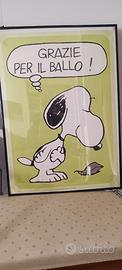 Vintage poster Snoopy