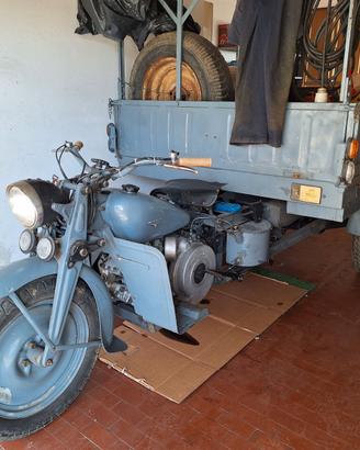Moto Guzzi Ercole motocarro cassone ribaltabile