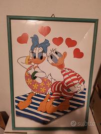 quadro Paperino e Paperina