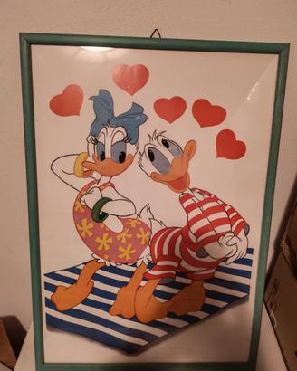 quadro Paperino e Paperina