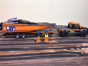 Lego City 60085 “4x4 trasporta motoscafo”