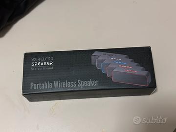 Cassa audio bluetooth wireless