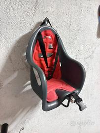 Seggiolino bici con attacco al manubrio
