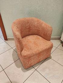 Poltrona in stoffa