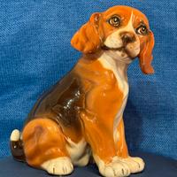 Cane di Ceramica Beagle firmato Ronzan