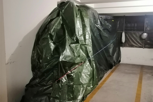 Posto moto doppio in lunghezza