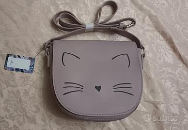 borsa Borsetta gatto per ragazza bambina tracolla