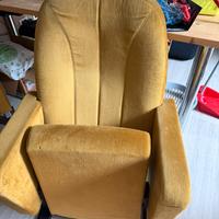 Poltrona cinema ocra