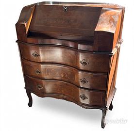  piccolo cassettone vintage con ribaltina