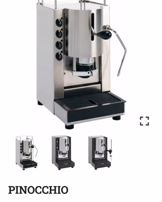 Macchina del caffè spinel con vapore(acciaio) nuov