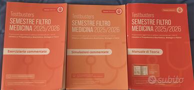 Libri per semestre filtro Medicina