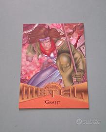 Trading cards Gambit #4 Marvel Metal Fleer 