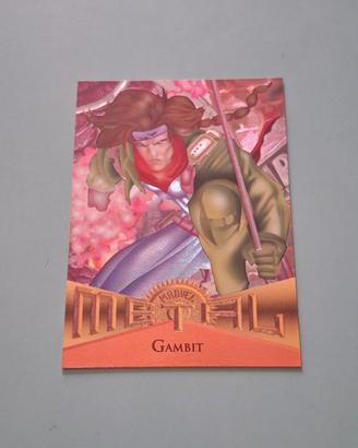 Trading cards Gambit #4 Marvel Metal Fleer 