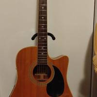 Chitarra acustica preamplificata Asahi