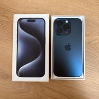 IPhone 15 Pro 1TB + scatola + accessori
