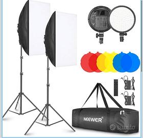 Neewer 2 Kit di Illuminazione a LED