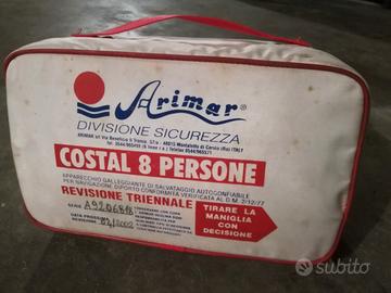 Zattera di Salvataggio Arimar Coastal 8 Persone