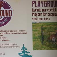 recinto per cuccioli e piccoli animali 