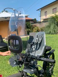 Bobike Go Mini Seggiolino Parabrezza Bicicletta