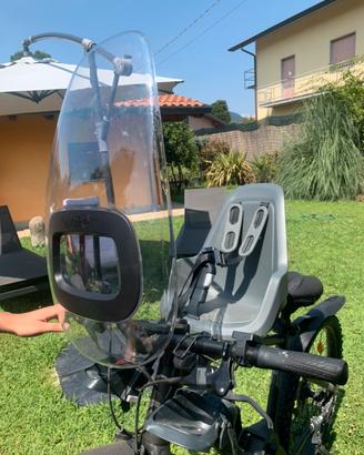 Bobike Go Mini Seggiolino Parabrezza Bicicletta