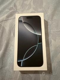 Scatola iPhone 16 pro max 256