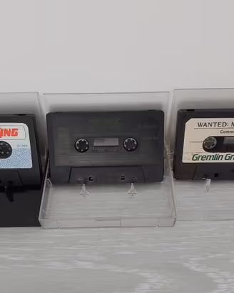Commodore 64 giochi originali su cassette