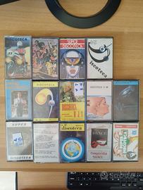 Musicassette compilation discoteca anni 80