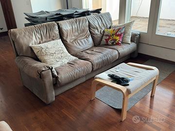 Divano in pelle Busnelli originale