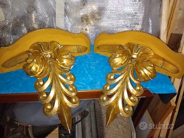 mensole consol antico