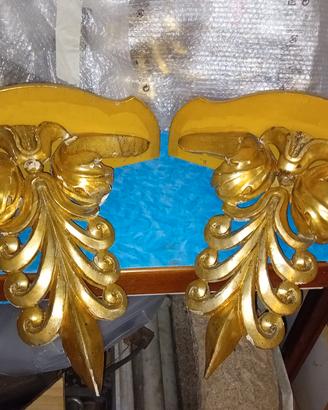 mensole consol antico