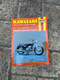 Manuale d’officina Kawasaki 500/750 3 cilindri