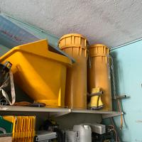 Tubi scarico materiale edile