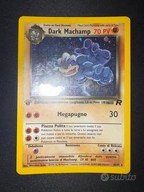 Dark Machamp Holo Prima Edizione Team Rocket 10/82