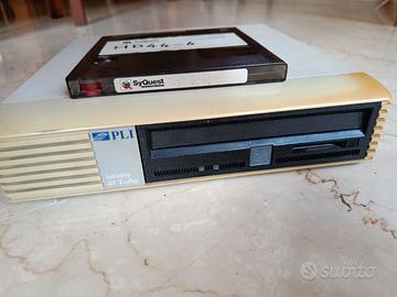 Lettore PC vintage anni 80 unità esterna SyQuest