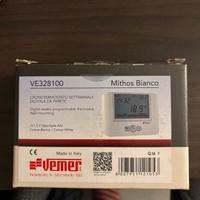 CRONOTERMOSTATO SETTIMANALE DIGITALE  VEMER