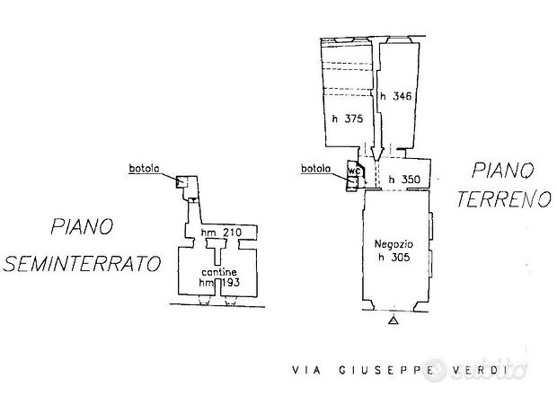 Centro storico - Fondo Commerciale