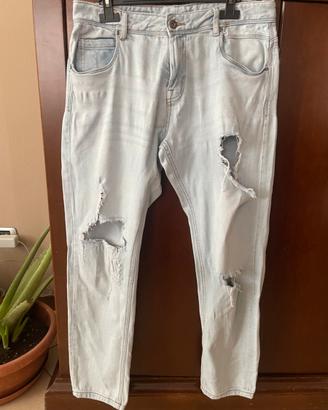 Jeans Clayton skinny strappati