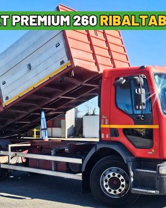 Camion ribaltabile Renault PREMIUM 260 Trilaterale