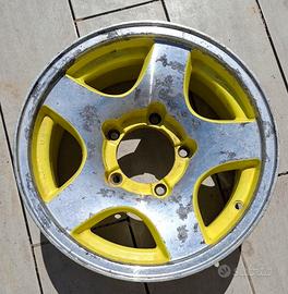 Cerchi in lega per Suzuki samurai/vitara