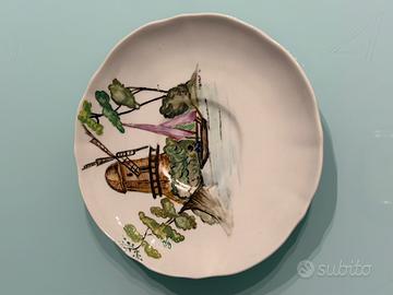 Piatto Decorativo Artistico in Ceramica
