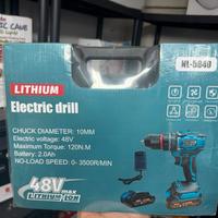 Trapano avvitatore doppia batteria 48v